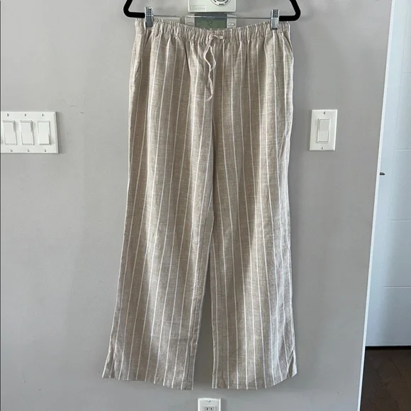 Gentle Fawn Finley Pant in Linen Stripe - Picture 4 of 10